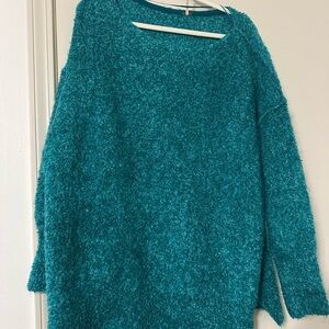 Cozy‎ Teal Sweater for Women